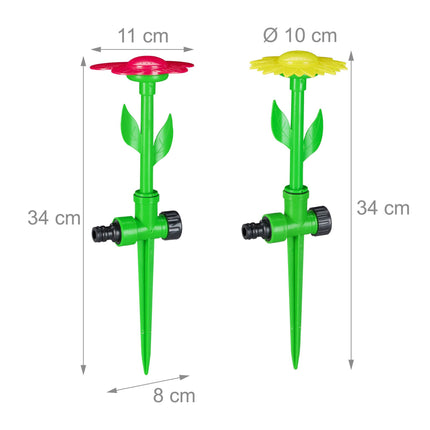 Arroseur de fleurs - lot de 6