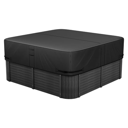 Square Hot Tub Cover 88x88x20 In, 600D Waterproof Oxford
