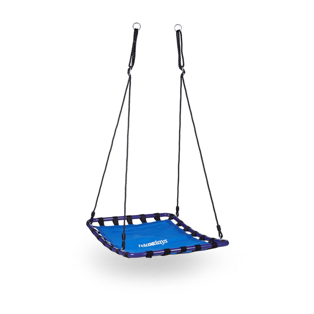Square bird bow swing for outdoor use