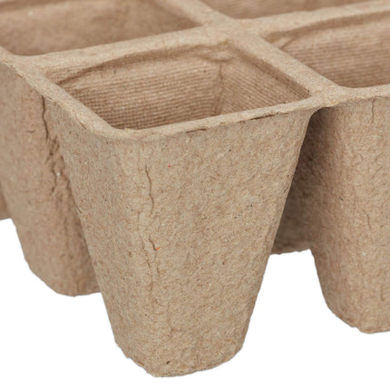 Pots carrés en fibre