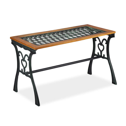 Table de jardin carrée