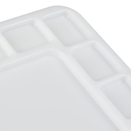 Palette de mélange carrée en plastique