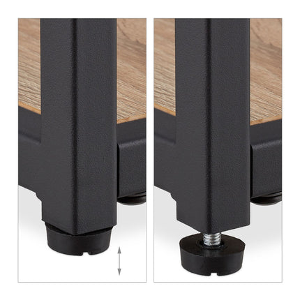 Square side table