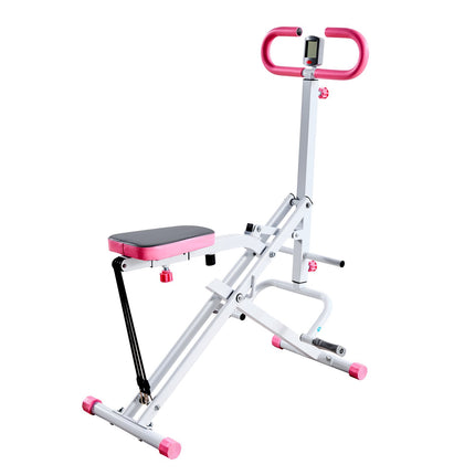 Squat Machine – Foldable Glute Trainer, 300 lb, 3 Bands