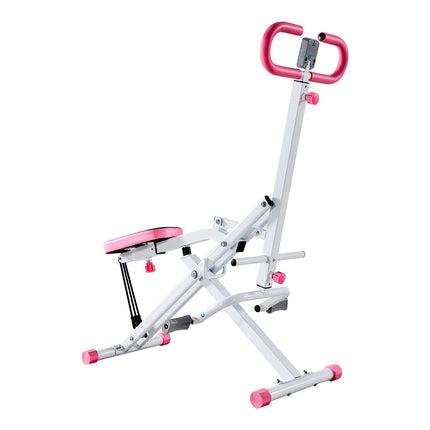 Squat Machine – Foldable Glute Trainer, 300 lb, 3 Bands