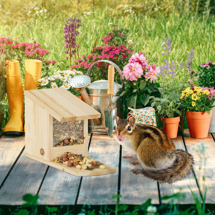 Eichhörnchenfutterspender zum Hinstellen