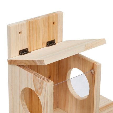 Squirrel feeder with 2 inputs