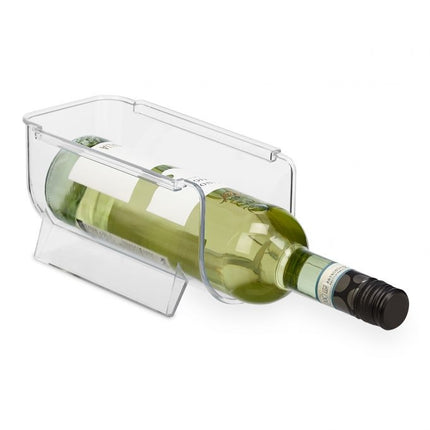 Stackable bottle rack for refrigerator