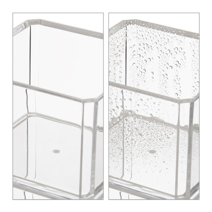 Stackable containers for cotton swabs