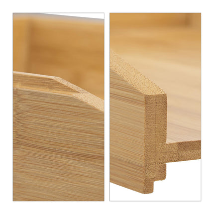 Stackable letter tray, set of 2