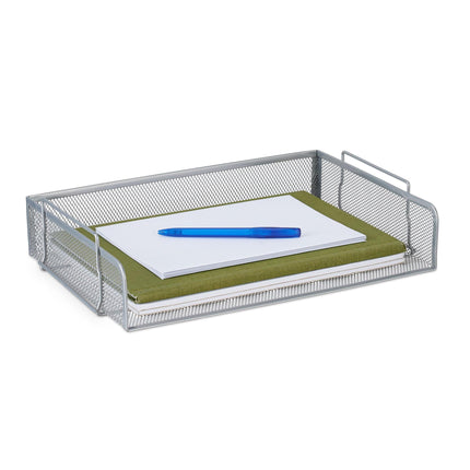 Stapelbare Dokumentenablage aus Metall