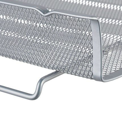 Stapelbare Dokumentenablage aus Metall