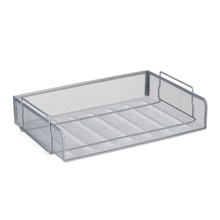 Stapelbare Dokumentenablage aus Metall