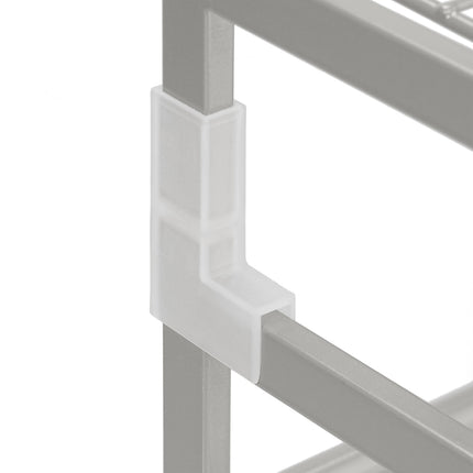 Stackable shoe shelf with 4 shelves