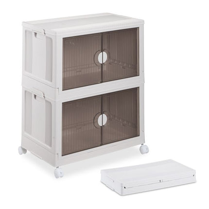 Coffre de rangement empilable 74 l