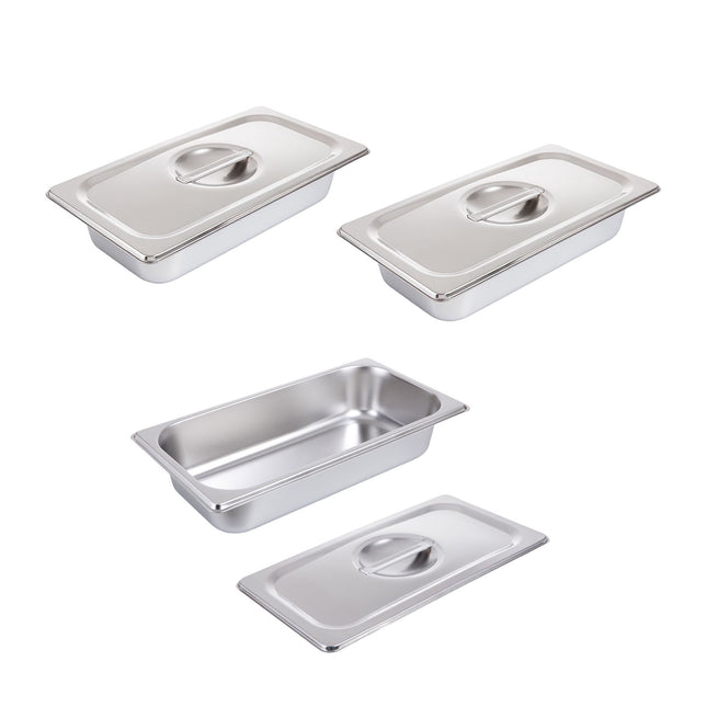 Stainless Steel Gastronorm 3-Piece Container Set