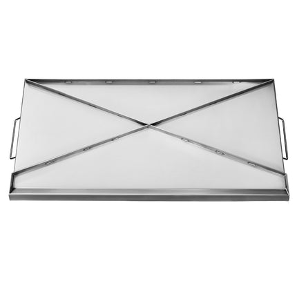 Stainless Steel Griddle 32x16 in, Gas Grill Flat Top