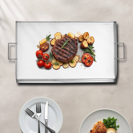 Stainless Steel Griddle Plate 36x22 in, Grill Flat Top