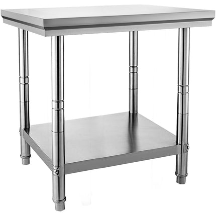 Stainless Steel Prep Table 24 x 30 in, 700 lb Capacity