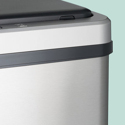 Stainless Steel Sensor Bin with Bag Holder