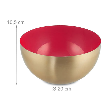 Edelstahl-Servierschale 20 cm