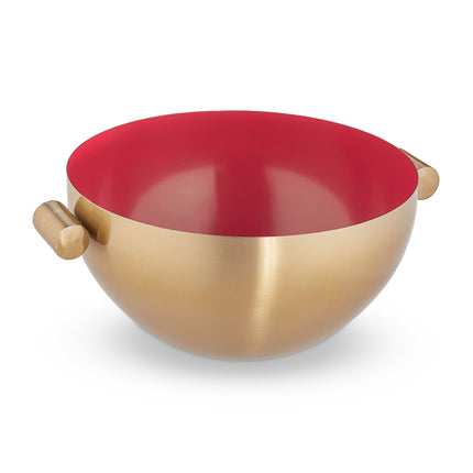 Edelstahl-Servierschale, Gold