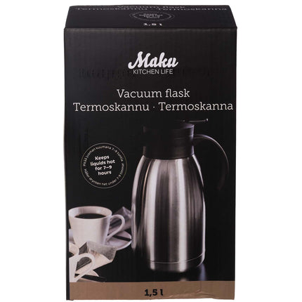 Nerezová termoska, objem 1.5 l