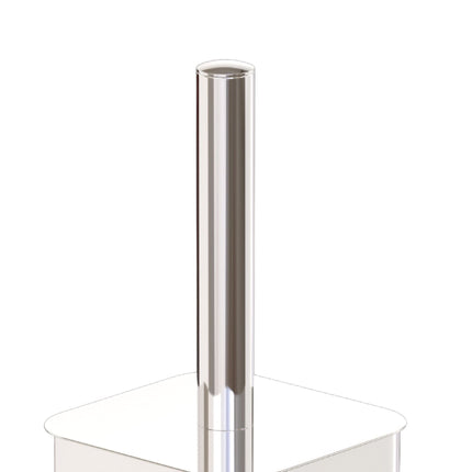Stainless Steel Toilet Brush Set with Holder