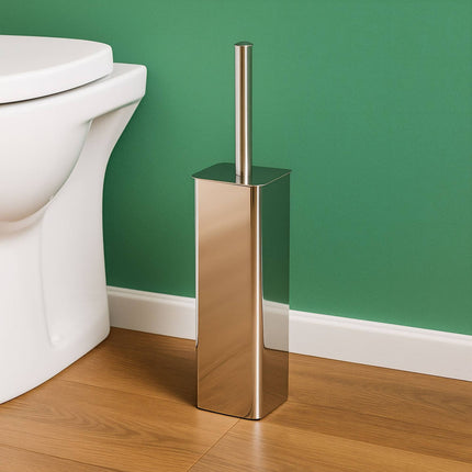 Stainless Steel Toilet Brush Set with Holder