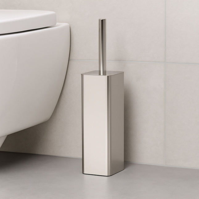 Edelstahl-Toilettenbürstengarnitur mit Halter