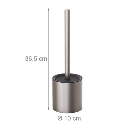Stainless Steel Toilet Brush with Holder