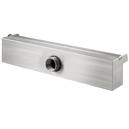 Stainless Steel Waterfall Spillway, 30 cm, 1.3 in Inlet