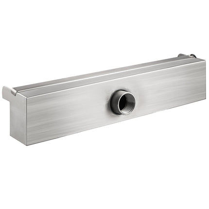 Stainless Steel Waterfall Spillway, 30 cm, 1.3 in Inlet