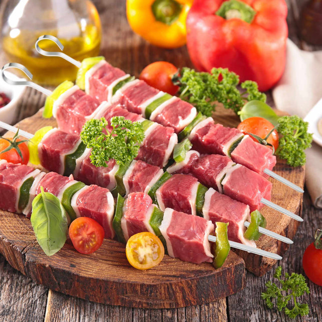 Edelstahl-Grillspieße im 20er-Set