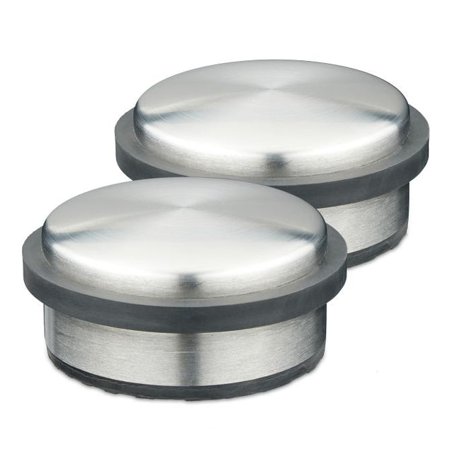 Türstopper aus Edelstahl, 2er-Set
