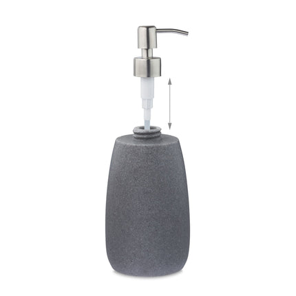 Stainless steel soap pump