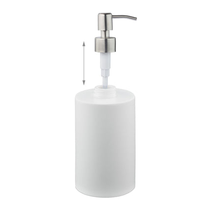 Stainless steel soap pump