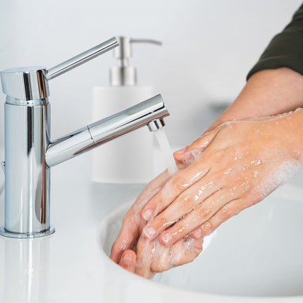 Stainless steel soap pump
