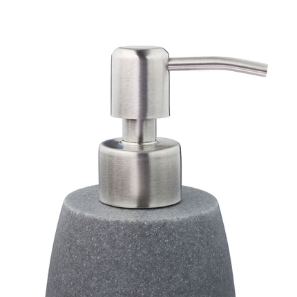 Stainless steel soap pump