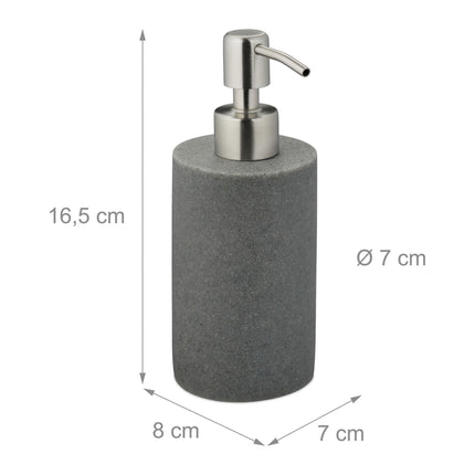 Pompe à savon en acier inoxydable