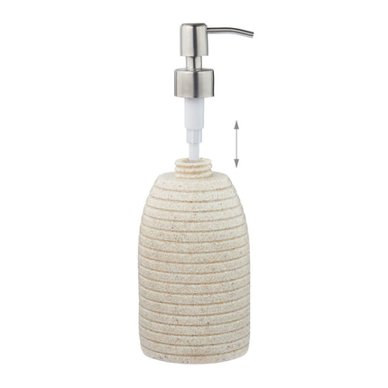 Stainless steel soap pump