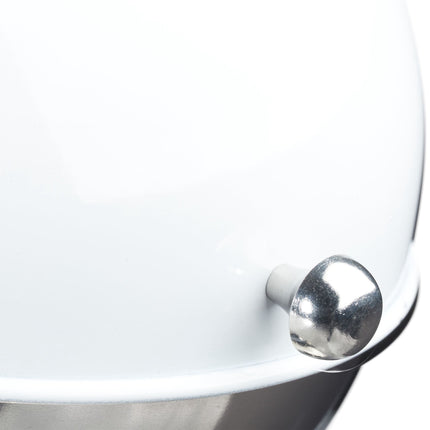 Stainless steel sugar bowl