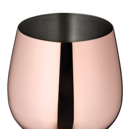 Stainless steel wine glasses, set of 4