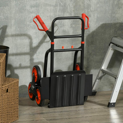 Treppensteiger-Sackkarre klappbar, Stahl, 150 kg Tragkraft