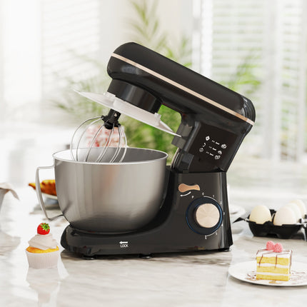 Stand Mixer with 4.5L Stainless Steel Bowl, 1300W, Beige