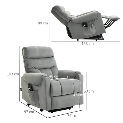 Elektrischer Massagesessel, Samtliege, Relaxsessel