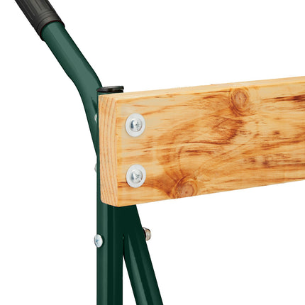 Ständer für Außenbordmotoren aus Stahl und Holz