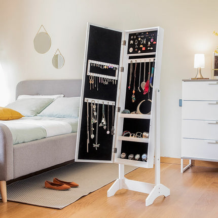 Miroir à bijoux sur pied avec lumières LED Jewight InnovaGoods