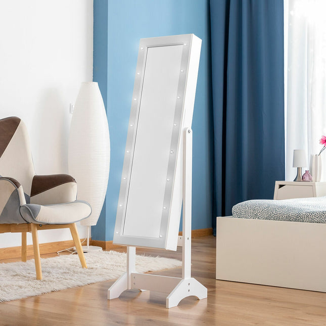 Schmuck-Stehspiegel mit LED-Beleuchtung Jewight InnovaGoods