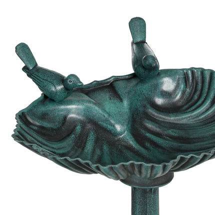 Plastic bird bath - Frost and winter proof garden water bowl